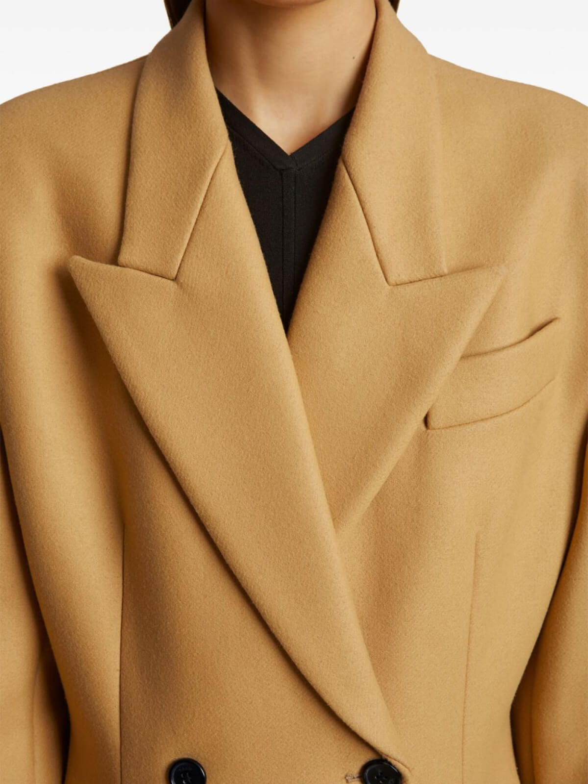 Conor Felted Coat - Görsel 4